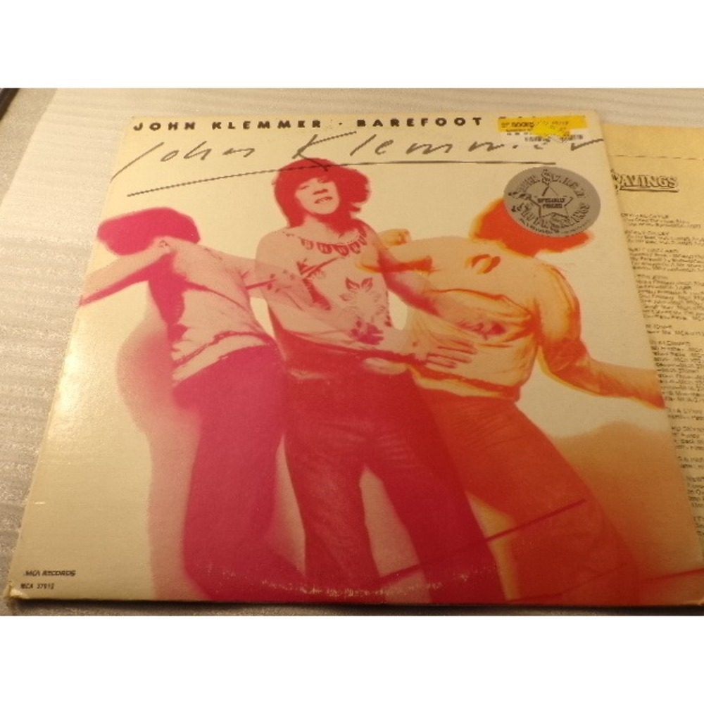 John Klemmer Barefoot Vinyl LP MCA-37012 Smooth Jazz Fusion 1979 Record